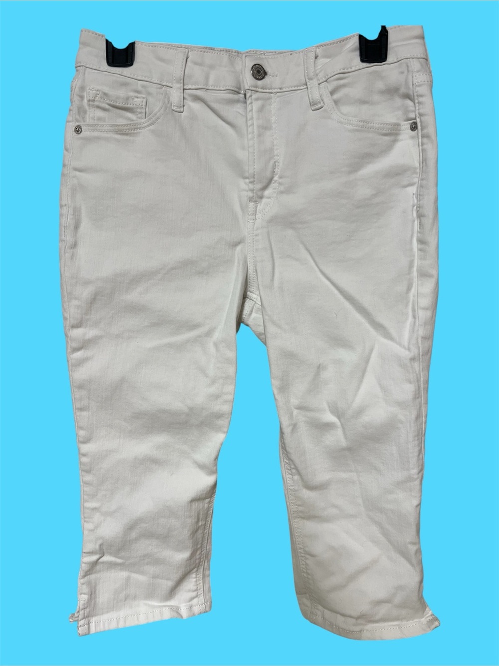 Old Navy High-Rise Capri white women’s Jeans size 6